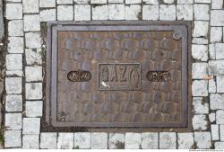 Photo Textures of Manhole Cover 